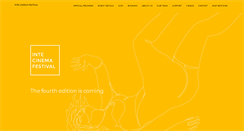 Desktop Screenshot of intecinemafestival.com