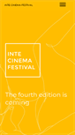 Mobile Screenshot of intecinemafestival.com